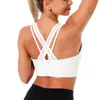 BRAS MAOXZON Women's Sexy Club Fitness Active Bra Girls Criss-Cross Rygglös Push Up Jogger Sportswear Crop Tank Tops Underwe320g