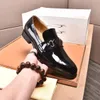 Milano Fashion Show Oxfords Skor för Mens Bröllopsklänning Guld Sequined Cow Leather Office Footwear Business Size 38-45