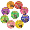 63mm Diameter Honeypuff Grinder 4 Layers Zinc Alloy Smoking Accessories Multi Colors Tobacco Crusher Herb Grinders Colorful Cigarette Detector