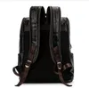 designer laptop Men backpack PU leather bag Casual Daypacks mochila male luxurys bags