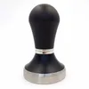 Acciaio inossidabile 57,5 mm 58 mm Coffee Tamper Dress shape Barista Espresso maker Grinder fatto a mano