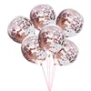 Украшение вечеринки по случаю дня рождения воздушный шар круглый с блестками многоцветные 12 -дюймовые поставки празднования прозрачные рождественские шарики моды WH0508