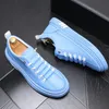 New Mens Flats Shoes Fashion White 2024 Casual Trend Low Help Men Comfortable Safety non-slip