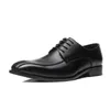 Chaussures Habillées Grande Taille 6-13 Cuir Homme Classique Foncé Formel Affaires Mariage Pour