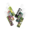 Smoking More Cool Colorful Portable Pyrex Thick Glass Dry Herb Tobacco Cigarette Holder One Hitter Catcher Innovative Design Filter Handmade Mouthpiece DHL Free