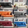 Lederen Sofa Seat Cushion Cover Waterdichte Stoel Cover Stretch Wasbaar Stofdicht Verwijderbare SnowCover 1/2/3 / 4Seat Sofa Protector 211102