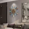 Luxus Kreative Wanduhr Große Kunst Einfache Metall Stille Wohnzimmer Wanduhr Digital Reloj De Pared Hause Dekoration DB60WC H1230