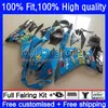 OEM-Karosserie für Suzuki GSXR750 GSXR 600 750 CC 600CC 2011 2012 2013 2014 2015 2016 2017 23No.85 GSXR-600 750CC GSXR600 K11 RIZLA Cyan 11 12 13 14 15 16 17 Einspritzverkleidung