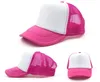 mescolare i colori Berretto da camionista per bambini all'ingrosso Cappelli da camionista vuoti Cappelli snapback per bambini Taglia tinta unita Cappelli da spiaggia Hiphop Unisex Sunblock