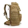 Molle 60l camping ryggsäck taktisk väska militär stor vattentät ryggsäckar kamouflage vandring utomhus armé väskor xa281wa q0721