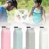 Tumblers Silicone Folding Water Bottle Milk Cup large Capacity Sport Drinks Bottles With Lid Outdoor Candy Color WY214 ZWL