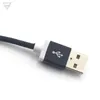 Micro USB Type-C Data Sync Charger Cable Lood Ongebroken Metalen Connector Sterke Vlecht 1.5m 5Feet