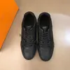 Zapatos de hombre de LUJO francés Marca de moda Diseñador de zapatillas de deporte para hombre Zapato casual de cuero genuino Tamaño 38-45 MKJL001