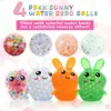 Pasen Speelgoed TPR Konijn Bubble Grote Kralen Cartoon Bunny Dinosaur Vent Squeeze Beads Pinch Music Decompressy Toy