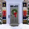Decoraciones navideñas Cascanueces creativo, pancarta de soldado, decoración de puerta feliz para el hogar, adorno de Navidad, suministros festivos de Año Feliz Navidad 2022