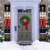 Juldekorationer Creative Nutcracker Soldier Banner Hem God Dörr Inredning Xmas Prydnad Happy Year Navidad Festivt Tillbehör 2022