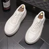 Luxury Designer Black Men"s Wedding Dress Party Shoes Spring Autumn Male High-top Casual Loafers Fashion Lace Up Vulcanized Casual Outdoor Walking Sneakers