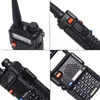 1号2ピースBaofeng BF-UV5RハムポータブルウォーキートイレPofung UV-5R 5W VHF / UHFデュアルバンド双方向UV 5R CBラジオ