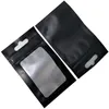 2021 new 100 Pieces Self Sealing Sample Bags Resealable Aluminum Foil Pouch for Food Smell Proof Storage Bag