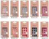 Großhandel Nails Art Fake Nail Tips False Press on Sarg mit Klebestift-Designs Clear Display Short Set Full Cover Artificial Square