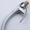 Kitchen Faucet Swivel Solid Zinc Alloy Mixer Cold and Hot Tap Single Hole Water Tap