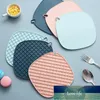 Mats Pads Cup Pad Silikonowe Mesh Izolacja Tableware Poduszka Japońska Mata Light Blue Kitchen Heat Shield Anti-Łyżwiarstwo Cena Fabryczna Ekspert Projekt Quality Najnowsze