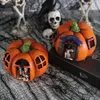 Halloween Kreatywna Dynia Czaszka Lantern Home Rekwizyty Dekoracja Zabawka Z LED Lights Dla Bar Secret Room Haunted House Decoration Ghost Festival Mall