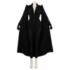 Cruella Cosplay Kostüm Schwarzer Mantel Outfits Halloween Karneval Party Suit2088