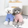 4 Color Fashion Small Dogs Sweaters Dog Apparel Knitted Pet Cat Sweater Warm Doggy Sweatshirt Pup Winter Clothes Kitten Puppy Woolly Pink XL A75