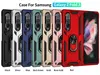Case magnetiche armature per Samsung Galaxy Z Fold 3 Fold 4 5G Case Auto Porta di silicio Copertina rigida 44422318