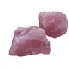 Poeder Crystal Original Stone Ornament Grote erts Grondstof Paars Roze Energie