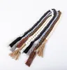 TassEls Wood Beeb String Tassel Висит кулон декорация Европа и Америки Фермея Decor Ins Nordic Creative Chemp веревка с бисером Рождество Arround WMQ1345