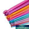 Multicolour 11pcs 2-8mm 10.6 "Aluminium Tunisian Crochet Afghan Crochet Crochet Hook Boutique Ensemble d'Usine Prix Expert Conception Qualité Dernière Style Statut original