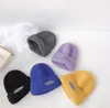 El último gorro de fiesta, gorro tejido con letras CCC de otoño e invierno para mujer, muchos estilos para elegir, admite logotipo personalizado