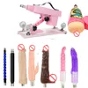 Akkajj multi-hastigheter sexmöbler med dragkedjor med flera vuxna leksaker för kvinnor och män (rosa)
