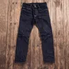 SD107-0001 RockCanRoll Read Description! Heavy Weight Indigo Selvage Unwashed Pants Unsanforised Thick Raw Denim Jean 17oz 211111