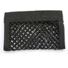 منظم السيارات 1PCS Trunk Double-Layer Net Net Back Back Storage Pouch Strage Strage Sundries Black