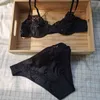 Nxy Sexy SetUltra- Fino Hollow out lace sutiã e calcinha definir roupa interior com anel de aço mulheres sexy francês francês lingerie 2021 1127