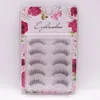 Wholesale Transparent Terrier Eyelashes Natural Long Lashes Pack 5 Pairs Eyelash Extension Soft Makeup