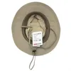 Chapeaux à large bord Chapeau pour hommes Casquette imperméable et respirante Unisexe Soleil Protection UV Cordon de serrage réglable Randonnée en plein air Pêche Casquettes de montage