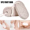 Sublimation Fournitures de toilette Soin des pieds en pierre Pieds naturels Lime à récurer Hards Skins Remover Foot Clean Tool Peau dure Callus Remover Scrub Bath Ellipse Pumice