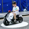 Yeni çocuk elektrikli motosiklet üç tekerlekli motosiklet uzaktan kumanda oyuncak araba erkek ve kız çocuk için elektrikli araba binmek