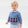 Toddler Baby Boys Sweater Coat for born Girls Knitted Cardigan Autumn Winter Kids Cartton Knitting Outwear Children Clothes 211106