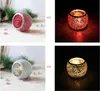 Dhl Crystal Mosaic Glass Candle Holder Candlestick Centerpieces For Valentines Day Wedding Decoration Candle Lantern Wholesale