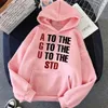 Men's Hoodies & Sweatshirts 2021 Agust D To The Letter Print Hoodie Men Women Streetwear Harajuku Pullover Fashion Tops Oversized Trucksuit