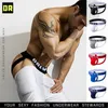 Bielizna męska seksowne kalesony Trend w modzie Jockstrap Gay stringi Bikini bawełniane męskie stringi Calzoncillo Hombre Sous Vetement OR131