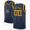 Gedrukt Custom DIY Design Basketbal Jerseys Customization Team Uniformen Print Personalized Letters Naam en nummer Mens Dames Kinderen Jeugd Golden State0013