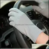 Five Fingers Gloves & Mittens Hats, Scarves Fashion Aessories Summer Sun Protection Male Thin Breathable Anti-Slip Driving Anti-Uv Fl Man Sz