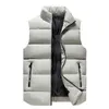 Mannen vest casual vest herfst en winterverdikking verhogen M-8XL donsjack mannen 211204