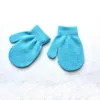 Luvas de crianças tricando luva quente crianças meninos meninas mittens unisex luvas cores